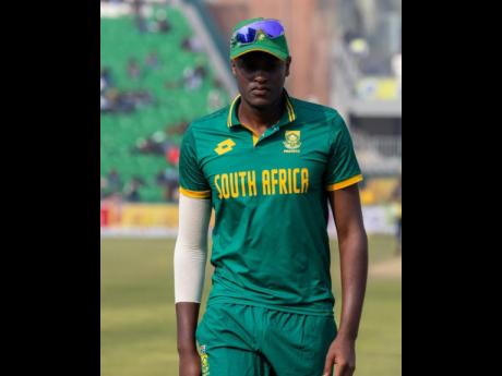 South Africa ‘A’ fastbowler, Mihlali Mpongwana.