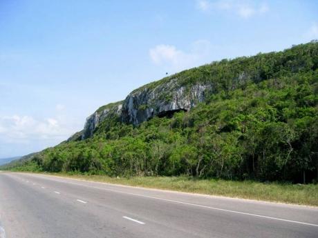 Puerto Bueno Mountain, also called the Dry Harbour Mountains, in St Ann.