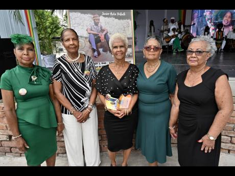 Credit: Rudolph Brown Junior Byles’ sisters (from left) Vivienne, Sally, Deyanne, Janet, and Marcia.