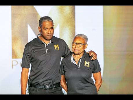 Meidcal Disposables & Supplies CEO Kurt Boothe with company founder and mother Myrtis Boothe.