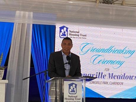 The Prime Minister was speaking at the official groundbreaking ceremony on Friday.