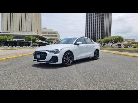 Credit: Kareem LaTouche The vehicle’s sleek silhouette is accentuated by its clearly defined character lines.