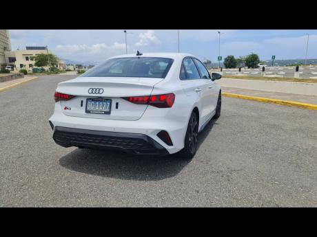 Credit: Kareem LaTouche This compact executive sedan presents a profile that skillfully balances both form and function.