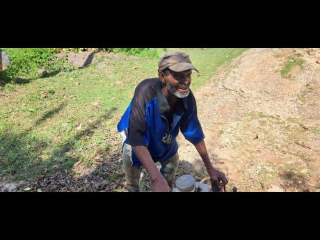 Farmer Elias Campbell of Carron Hall in Western St Mary.