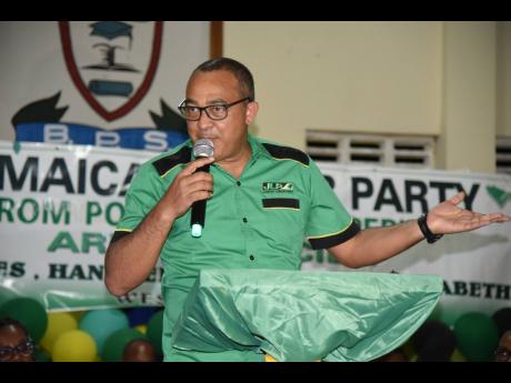 Health Minister Dr Christopher Tufton.