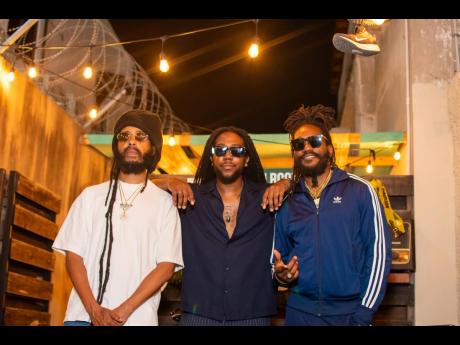 Reggae heavyweights Protoje (left) and Kabaka Pyramid (right) support Royal Blu as collaborators on the album. Protoje is featured on the song ‘Live From Kingston’, and Kabaka Pyramid is featured on the track ‘Light My Way’.