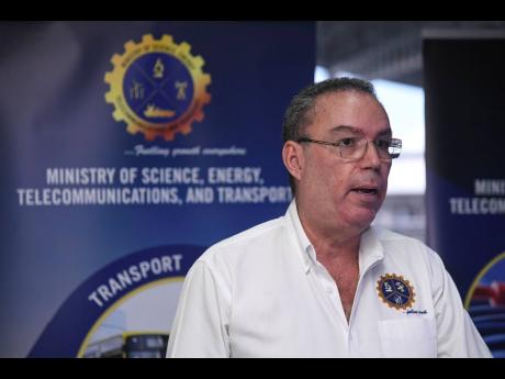 Minister of Transport, Daryl Vaz. 