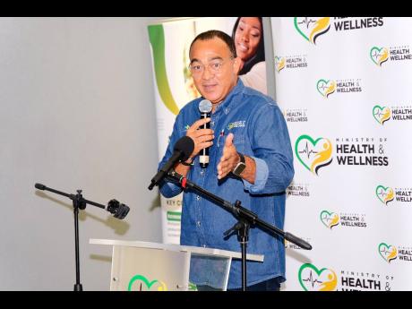 Minister of Health & Wellness, Dr Christopher Tufton