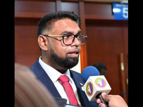 Credit: Ashley Anguin/Photographer Dr Mohamed Irfaan Ali, president of Guyana.