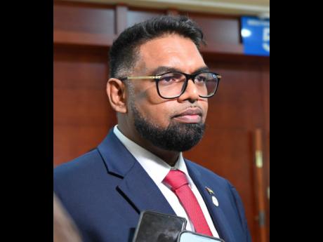 Credit: Ashley Anguin/Photographer Dr Mohamed Irfaan Ali, president of Guyana.