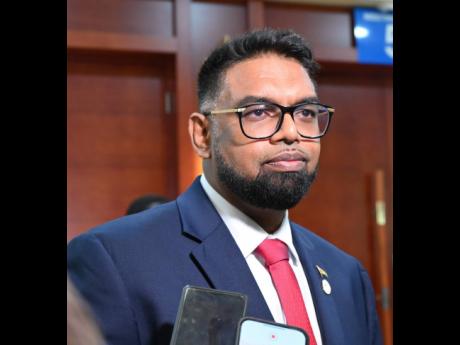 Credit: Ashley Anguin/Photographer Dr Mohamed Irfaan Ali, president of Guyana.