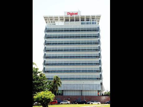 Credit: File photo The Digicel headquarters in downtown Kingston.