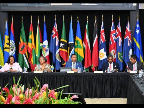 CARICOM Chairman and Jamaican Prime Minister Dr Andrew Holness announced the decision during the closing news conference of the 49th Regular Meeting of the CARICOM Conference of Heads of Government in Montego Bay on July 8, 2025. 