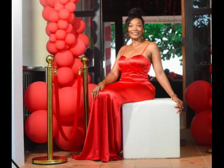 Seated in style, Patricia Mowatt celebrated 55 years in stunning fashion.