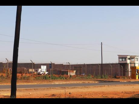 Matsapha Correctional Complex is seen in Matsapha, near Mbabane, Eswatini, Thursday July 17, 2025. (AP Photo)