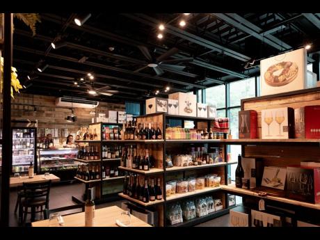 Uncorked Ochi located in Drax Hall, St Ann, a restaurant and wine store.