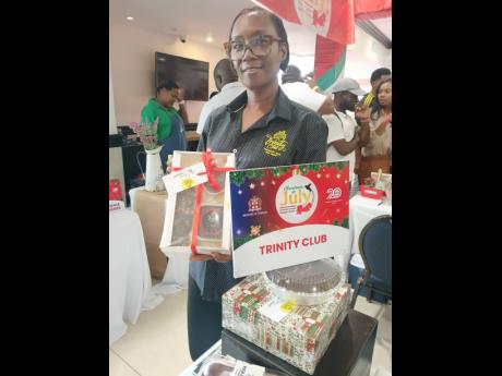 Marcian Walters, of Trinity Club, makes cakes that titillate your palate.