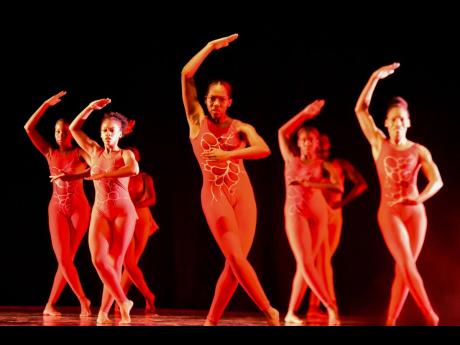 Credit: Matthew McKoy Dancers in the energetic, anguish-filled 'Home' by Shavaughn Byndloss.