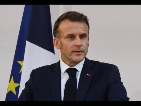 French President Emmanuel Macron.