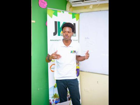Dashawn Carter, a representative of JYAN. 