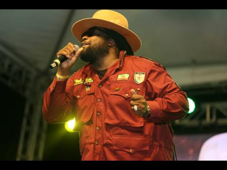 Gramps Morgan performing at the Coveside Concert series titled ‘One Drop’ on Saturday, February 22, at Plantation Cove, Priory, St Ann. 