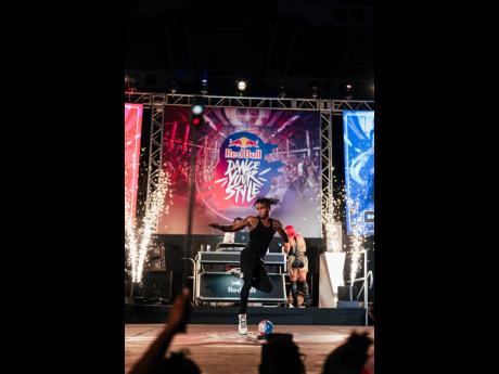 Credit: Contributed Skitta Star celebrated at the Red Bull Dance Your Style in Kingston in September 2023. His advice to dancers in this year’s competition is to always be themselves.