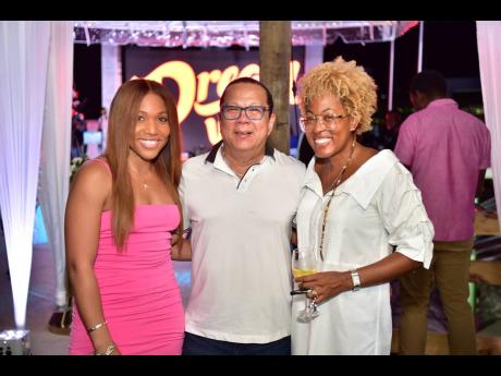 Credit: Contributed Ribbiz Co-Director Brian Chung is flanked by Attorney-at-Law Roshani Howard and Royalton’s Stayce Ingram.