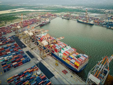 Credit: Contributed An aerial view of the Kingston Freeport Terminal Limited (KFTL).