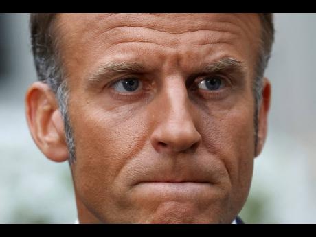 French President Emmanuel Macron.