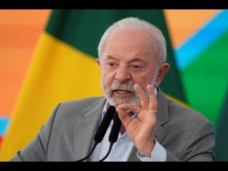 President of Brazil,  Luiz Inacio Lula da Silva.