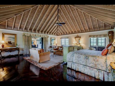 The classy, principal bedroom suite has its own private terrace.