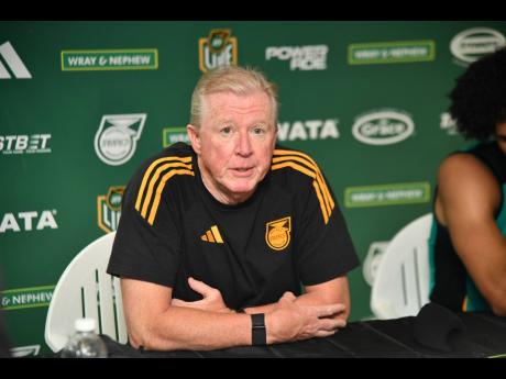 
Reggae Boyz head coach Steve McClaren.