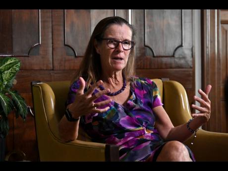 
Outgoing British High Commissioner, Judith Slater.