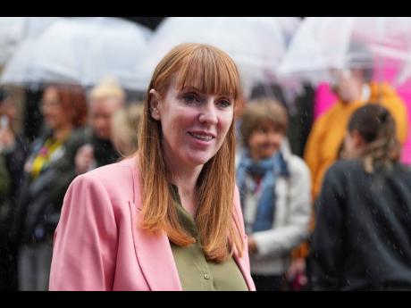 Angela Rayner, Britain's Deputy Prime Minister.