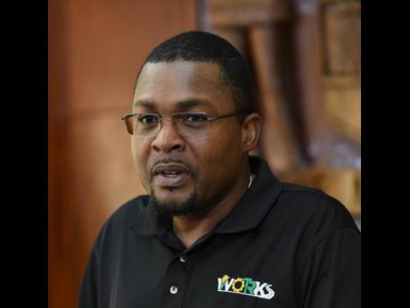 Robert Nesta Morgan, Minister without portfolio in the Ministry of Economic Growth and Job Creation with responsibility for Works.