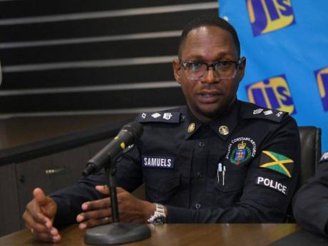 Divisional Commander for the St James Police, Senior Superintendent Eron Samuels. 