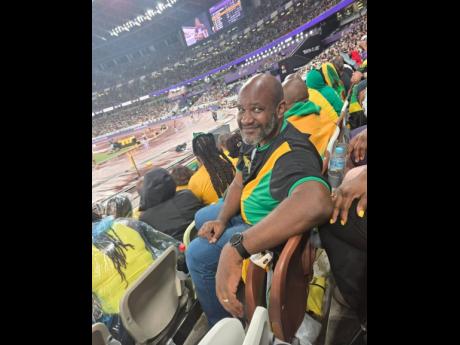 Dr Maurice McNaughton at the Japan National Stadium.