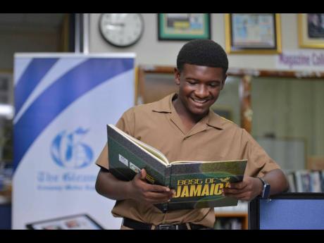 Credit: Antoine Lodge/Photographer Joshuah Channer at The Gleaner’s North Street, Kingston offices last week.