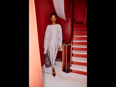 Rising Rock fashion star Jessie Craig backstage at the Carven Spring/Summer 2026 ready-to-wear collection show by the luxury fashion house’s new creative director, Mark Thomas.