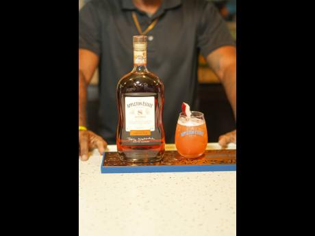 The Otaheite spice cocktail is a daiquiri-highball mash-up: tart Otaheite apple shrub meets Scotch bonnet syrup and Appleton Signature.