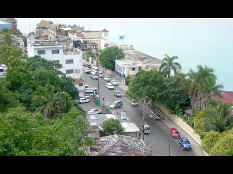 Credit: File
A section of The Hip Strip as seen in 2015, home to various hospitality businesses, inclusive of entertainment spots, eateries and hotels, and retail shops in the resort city of Montego Bay.