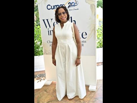 You can never go wrong with a wide-legged jumpsuit, and Tamara Mitchell, team lead of client services, swipes right on this pick.