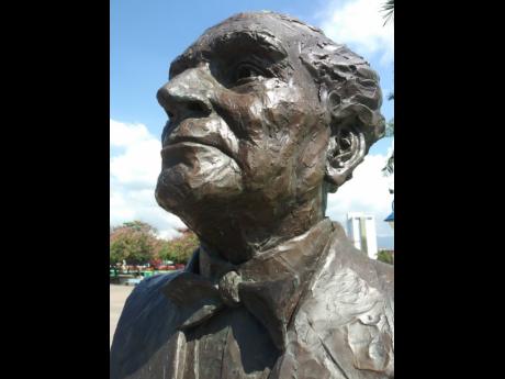 Credit: Basil Watson’s bronze bust of National Hero Alexander Bustamante, mounted in 2018 in Emancipation Park, St Andrew, Jamaica.