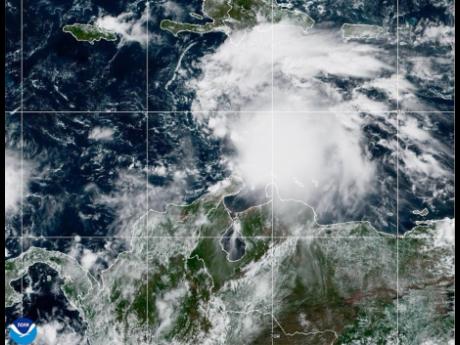 Credit: AP A tropical storm watch remains in effect for Jamaica.