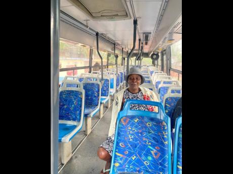 Margaret Parkes, 62, was the sole person seated inside a Jamaica Urban Transit Company bus that had been parked in the Port Royal fishing community in Kingston for nearly two hours on October 26, 2025. 