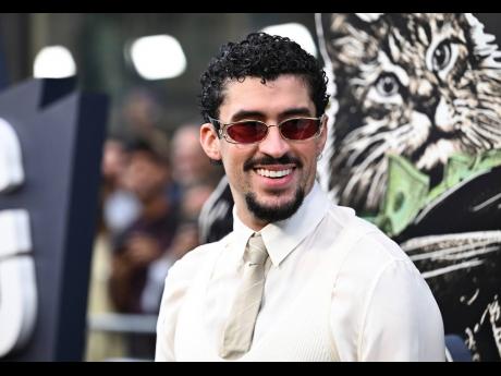 Credit: AP/File Benito Antonio Martinez Ocasio, aka Bad Bunny, attends the première of ‘Caught Stealing’ at Regal Union Square on August 26, in New York.