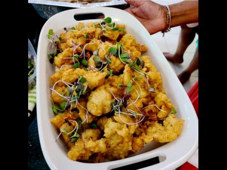 Credit: Contributed Here’s a closer look at the sweet corn fritters.