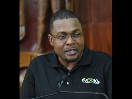 Works Minister, Robert Morgan.