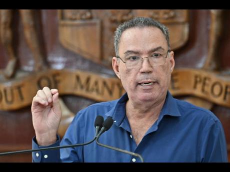 Credit: Transport Minister, Daryl Vaz. - File photo.