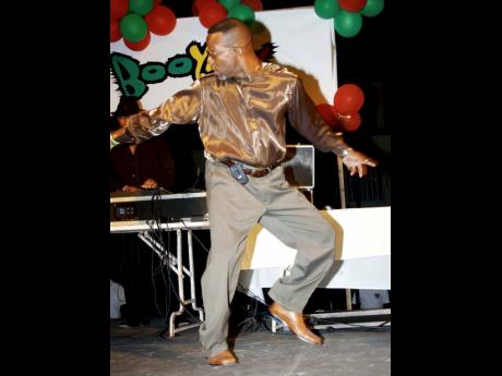 Barry G drops legs at Yardrose Promotions’ ‘Booyaka’, held at Mas Camp, Oxford Road, New Kingston, on Saturday, December 1, 2007.